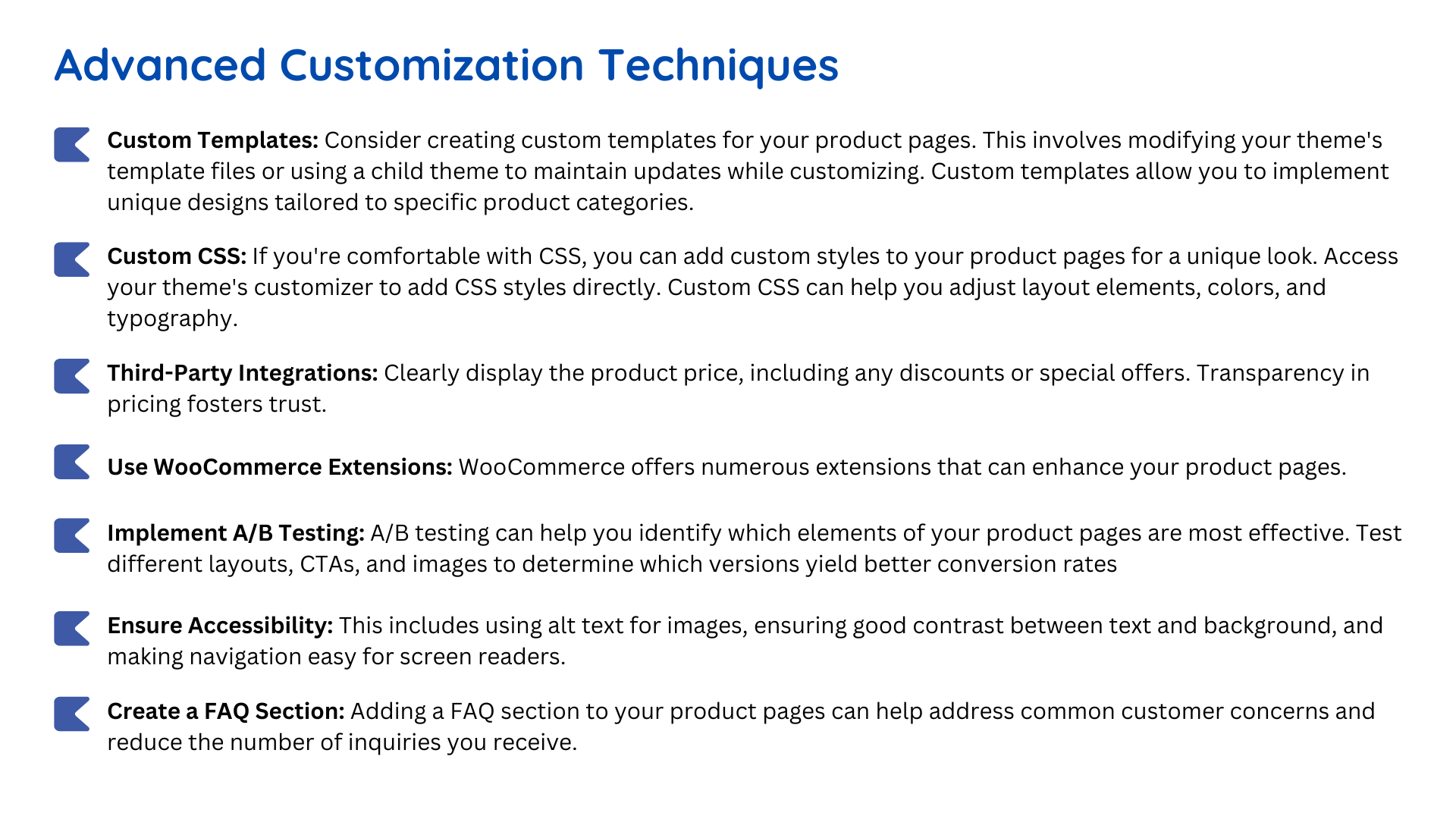 Advanced Customization Techniques